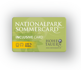 Nationalpark SommerCard | © Ferienregion Nationalpark Hohe Tauern