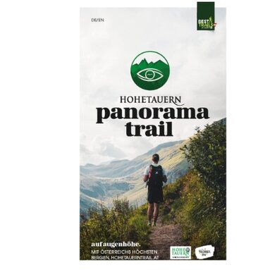 Titelseite des Hohe Tauern Panorama Trail Tourenguide | © Ferienregion Nationalpark Hohe Tauern